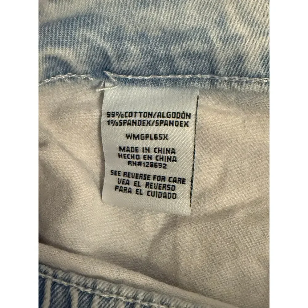Madden‎ NYC 38 Waist Y2K 90's Style Wide Leg Jeans Light Wash Baggy Grunge
